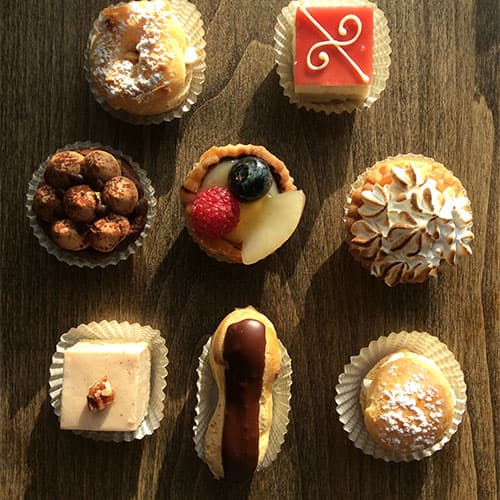 Mini-pâtisseries