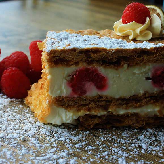 Mille-feuilles printannier